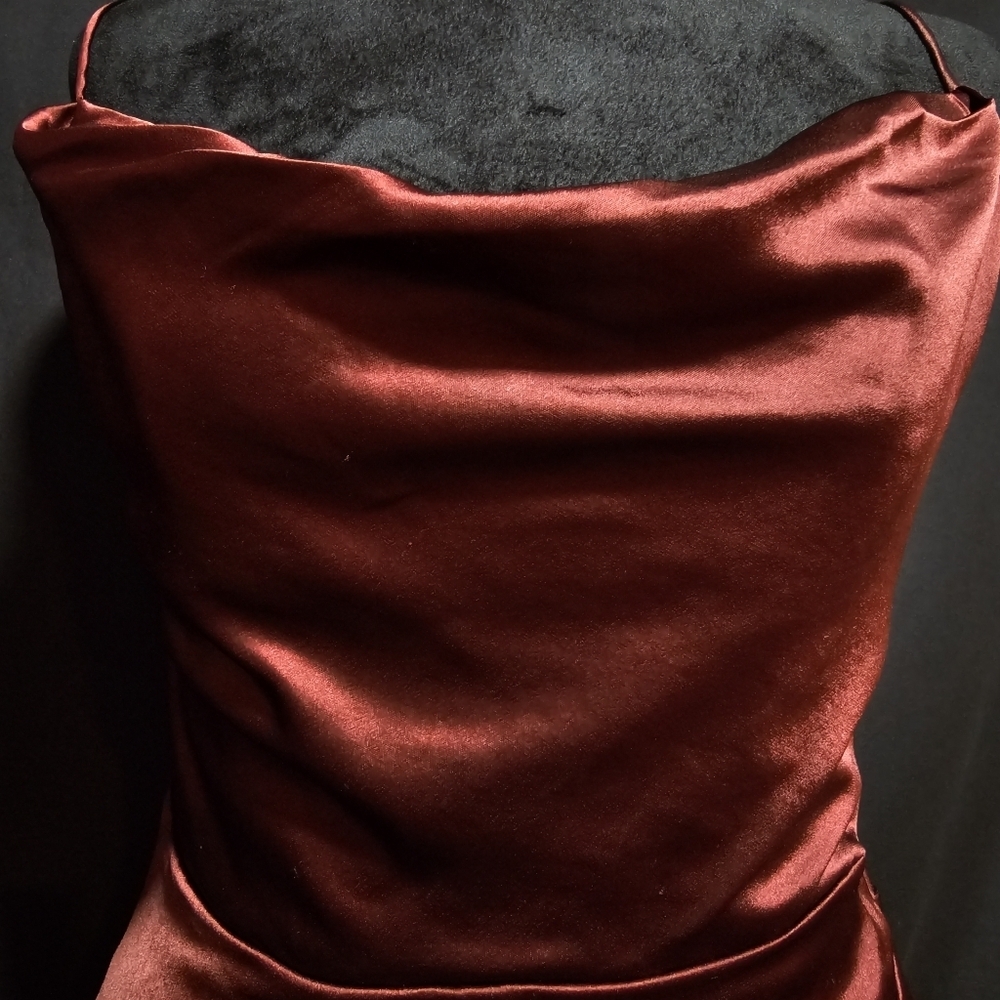 House of CB Reva Raisin Corset Midi Party Dress Size Small and XS available. - Picture 9 of 13